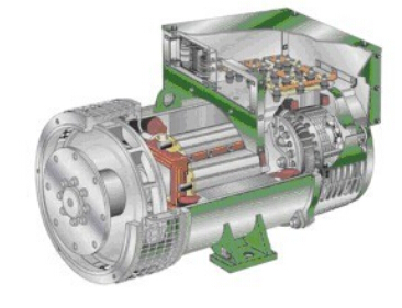 巴林右发电机内部结构图